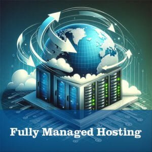 Fully managed website hosting package.