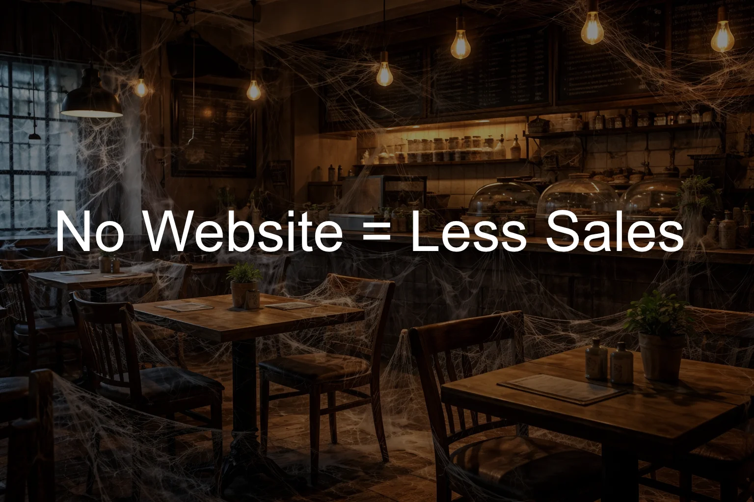 No Website = Less Sales No Website = Less Sales