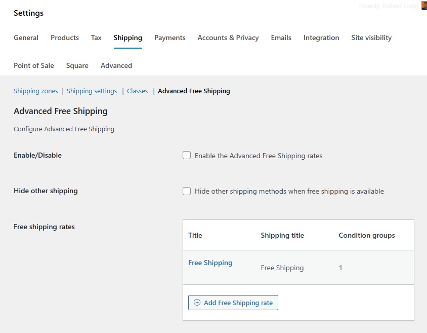 eCommerce shipping setup eCommerce shipping setup