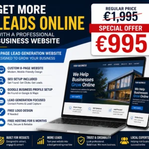 Custom Designed Lead Generation Website