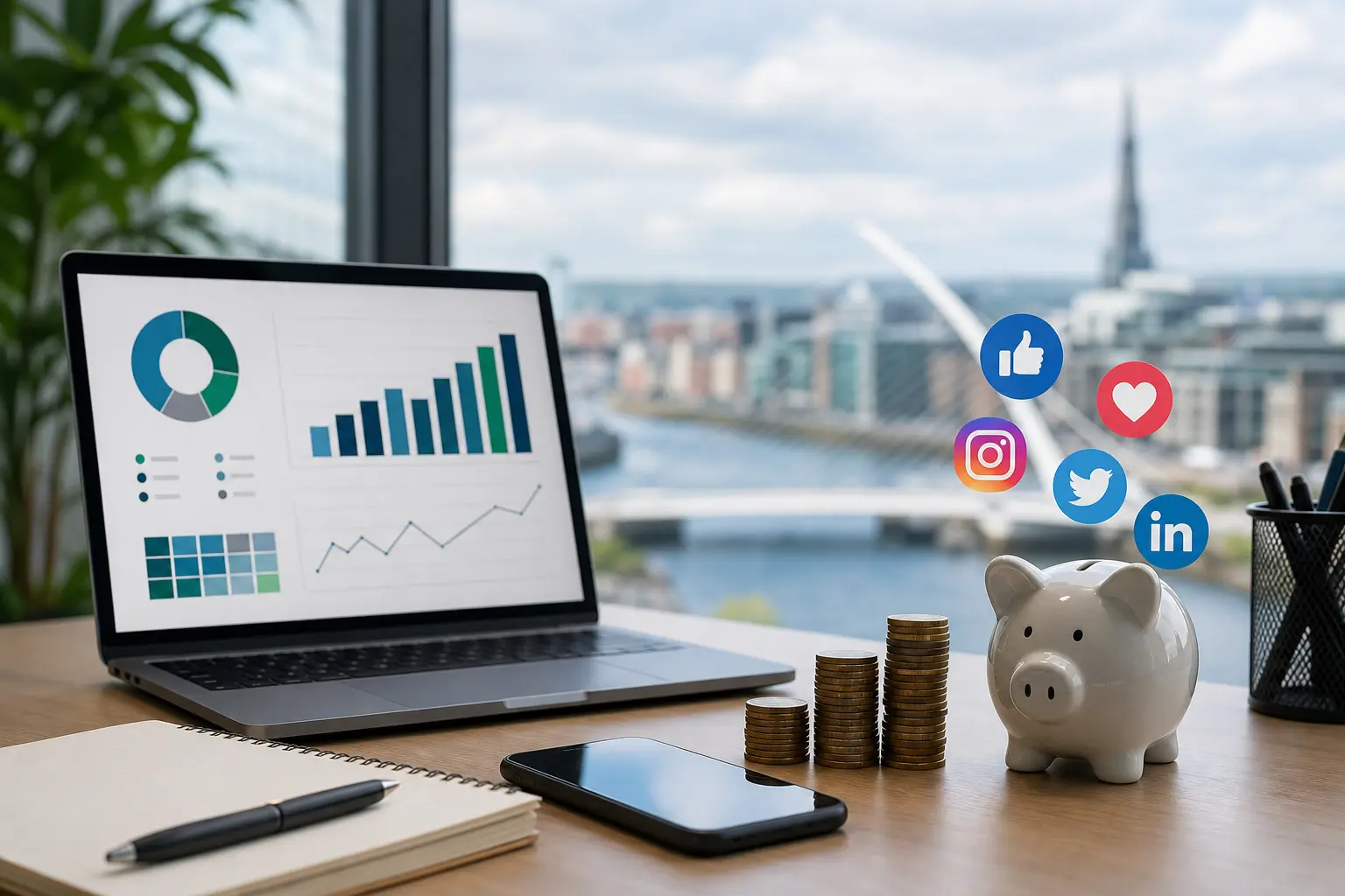 social media marketing cost Ireland
