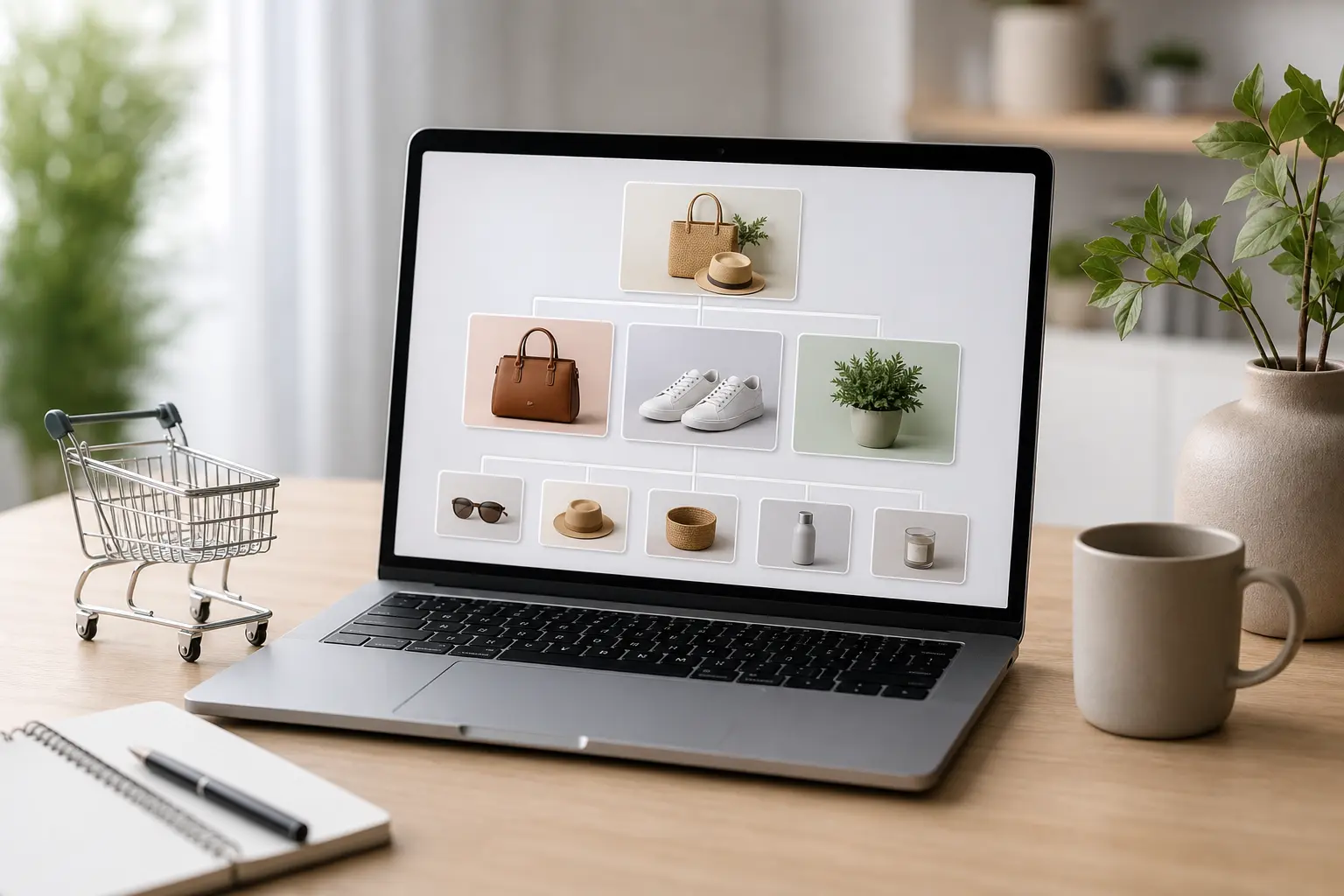 ecommerce category page structure